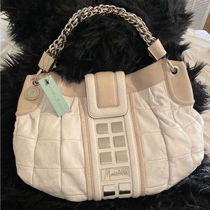 Guess cream and silver